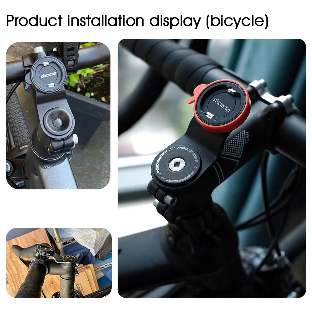 Bicycle stem phone mount on sale